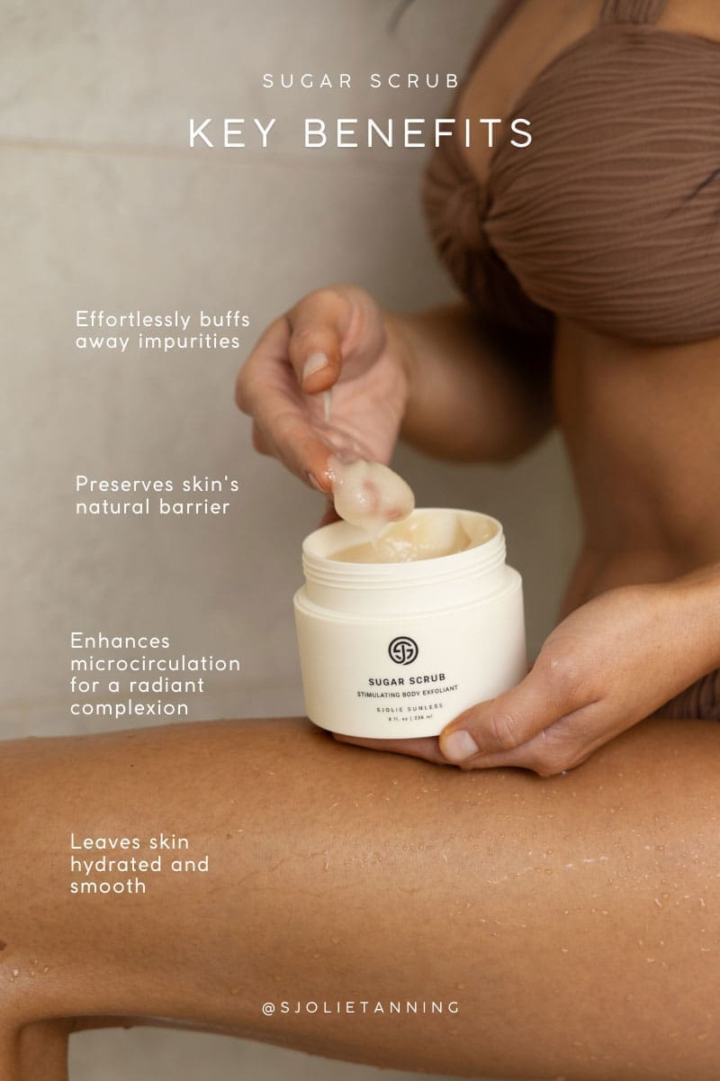 Sjolie Sunless Sugar Scrub