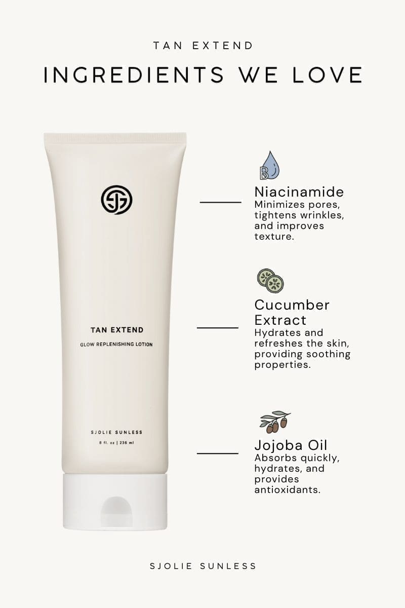 Sjolie Sunless Tan Extend Lotion